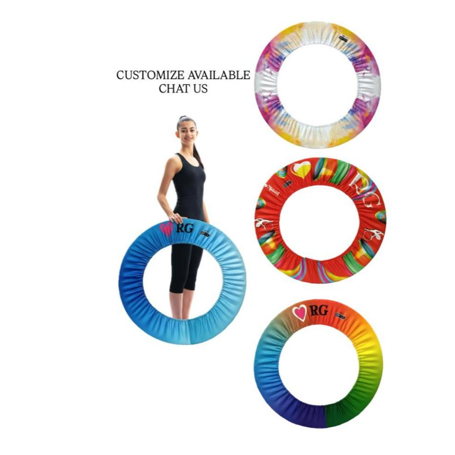ODA INDUSTRY/HULA HOOP COVER POLYESTER COLOR TONE RHYTHMIC GYMNASTICS HULA HOOP COVER POLYESTER