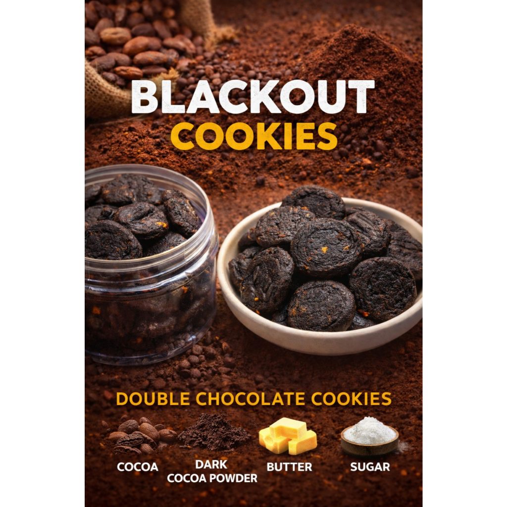 Blackout Biscuits – Rangup Biscuits with Almond & Chocolate Chips 250gm