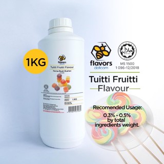 [HALAL] รส Dotcom - Tuitti Fruitti Flavour (1KG/500gm/250gm)