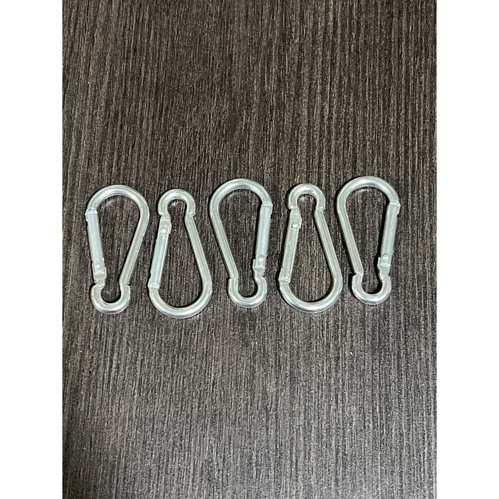 5 ชิ้น Mini Alloy Spring Carabiner/อลูมิเนียม Snap Hook Carabiner คลิป/พวงกุญแจ