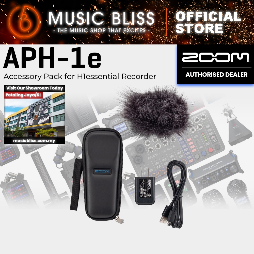 ชุดอุปกรณ์เสริม Zoom APH-1e สําหรับเครื่องบันทึก H1essential (APH1e)