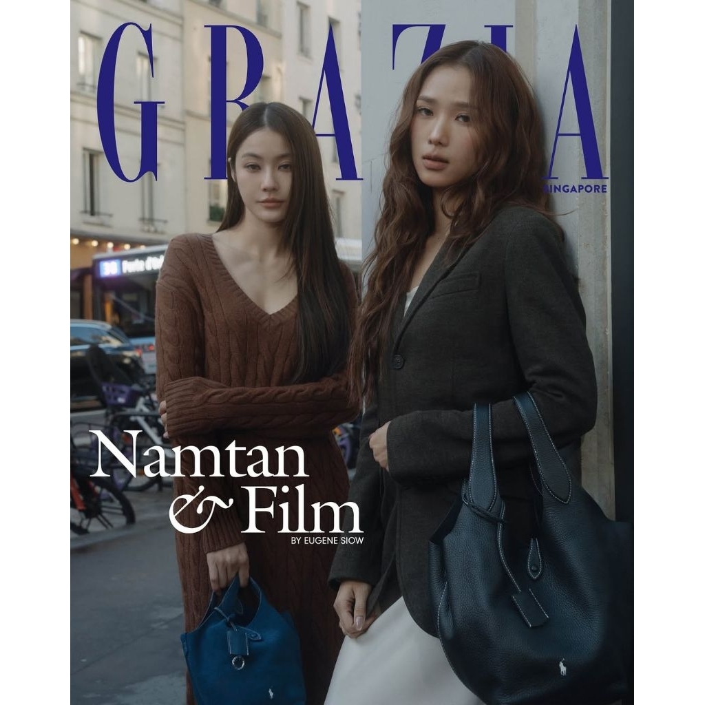 NamtanFilm Grazia Dec 2025 นิตยสาร Issue zao Red Jun12月 gmmtv