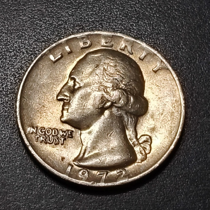 US Washington 1/4 Dollar 1972