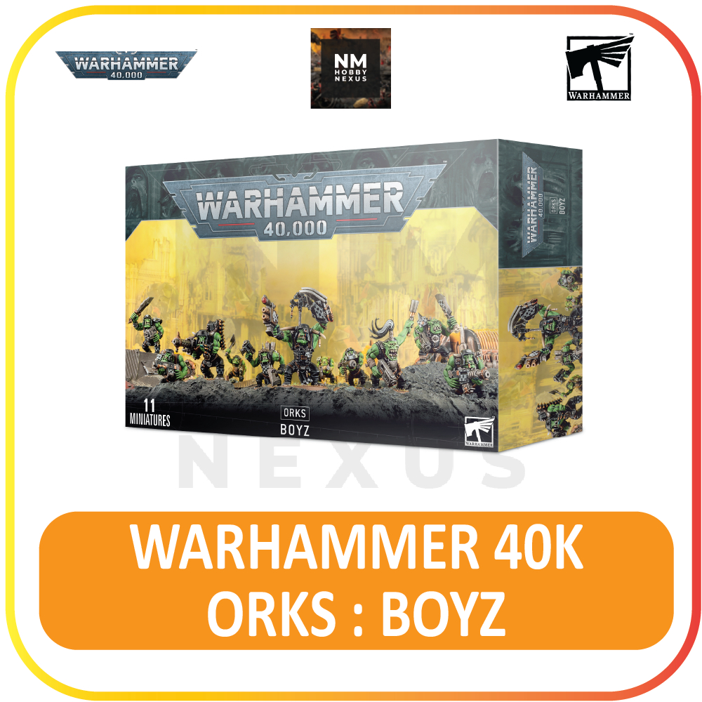 WARHAMMER 40K : ORKS : BOYZ