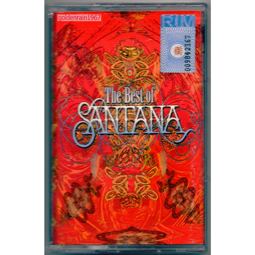 SANTANA - ที่สุดของ Santana 1998 SONY BMG MUSIC CASSETTE / TAPE (KASET)