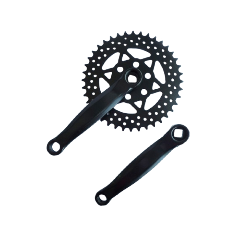 BICYCLE FIXIE 40T / 44T CRANKSET FULL SET BASIKAL / CHAIN WHEEL SET / BICYCLE FIXIE / FIXIE BIKE