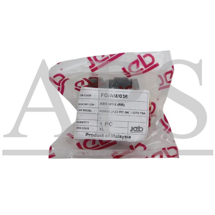 (JEB) HONDA CITY T9A 2014-2016 JAZZ T5A, HRV T7A2015-2016, CITY T00 2020-2021 REAR ABSORBER MOUNTING