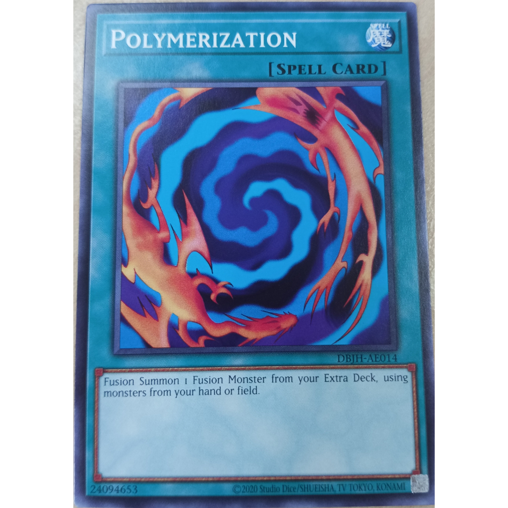 YUGIOH Polymerization [DBJH-AE014-C] OCG SINGLE CARD