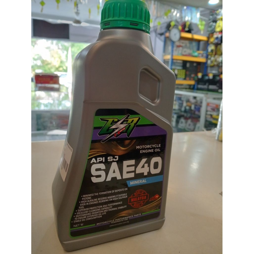 esr sae40/15w50semi/10w40semi/scooter10w40semi/15w50fully
