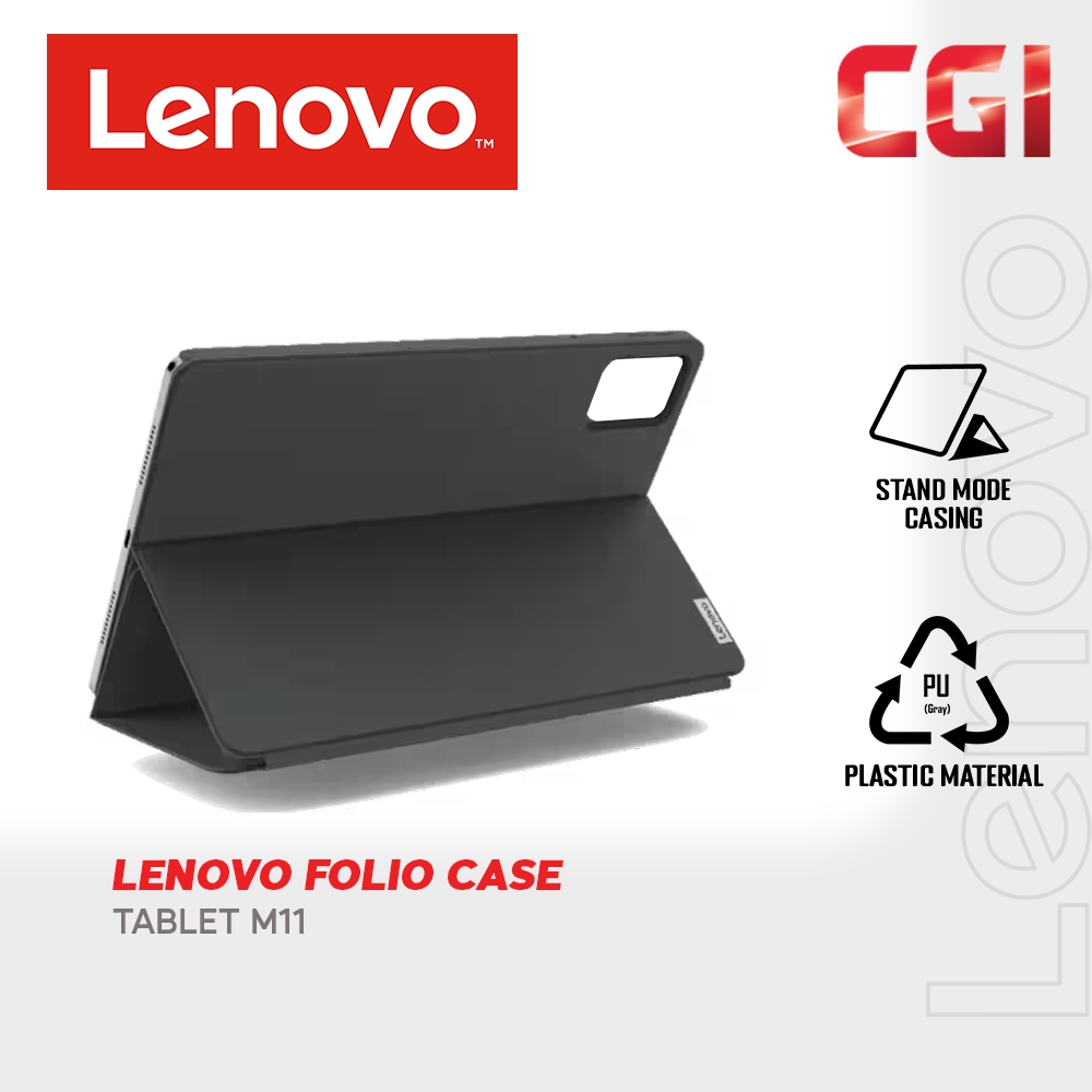 เคส Lenovo Tab M11 Multi Function Band Folio - Luna Grey (ZG38C05461)