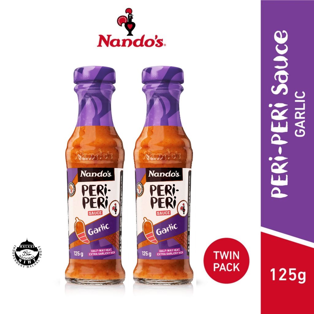 Nandos Garlic PERi-PERi Sauce (125g) [แพ็คคู่]