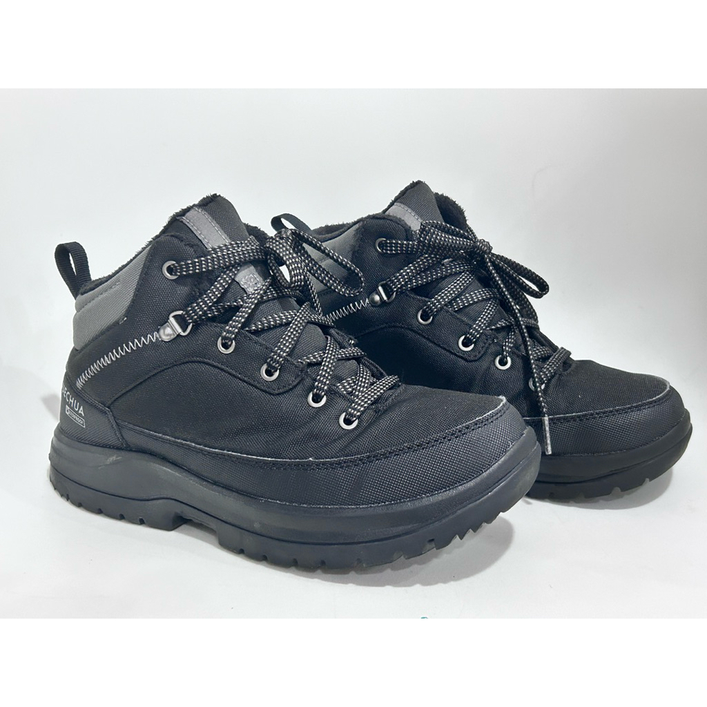 (PRE-LOVED) Kasut Winter/Snow QUECHUA Men รองเท้าเดินป่าที่อบอุ่นและกันน้ํา - SH100 ความสูงปานกลาง