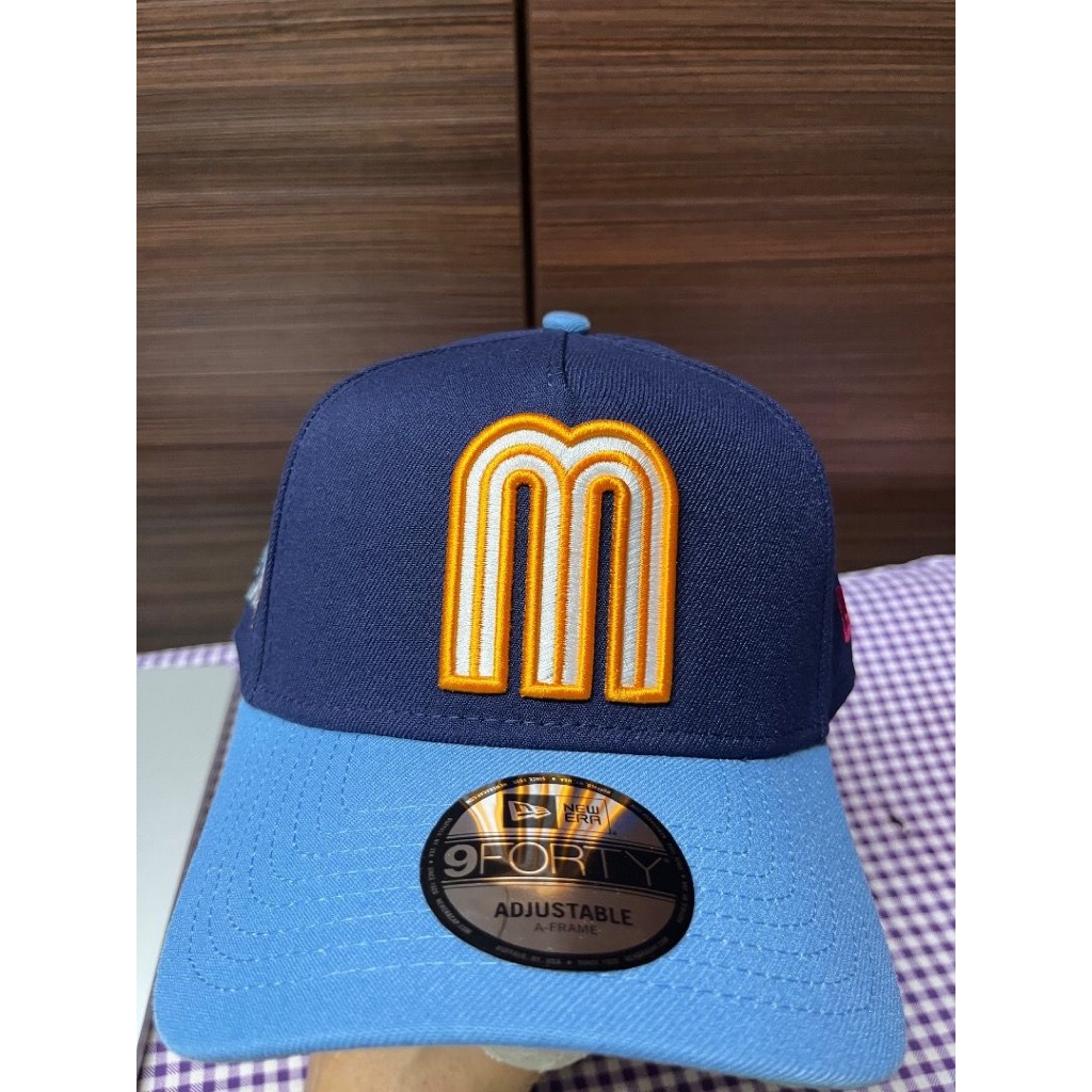 NE 9 Forty AP หมวกเบสบอลคอรัลเม็กซิโก Snapback แบบปรับได้