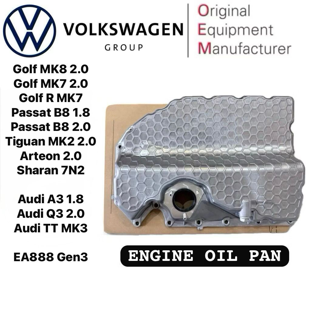 Volkswagen EA888.3 VW Golf MK8 MK7 2.0 Passat B8 Arteon Tiguan Mk2 2.0 Audi A3 Q3 TT น้ํามันเครื่อง 