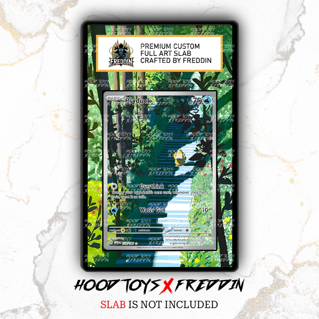 PSYDUCK 151 FULL ART SLAB [ POKEMON TCG ]