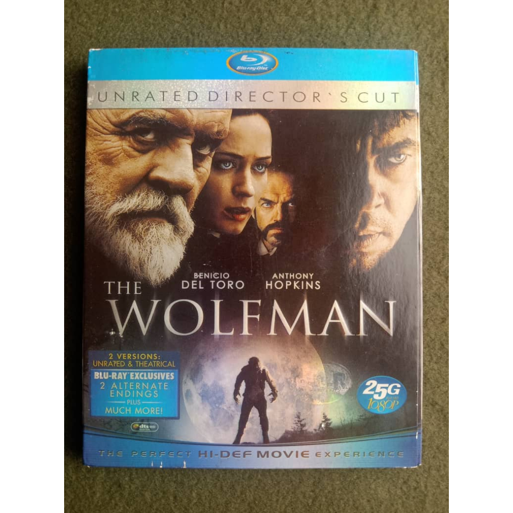BLU-RAY 25G THE WOLFMAN