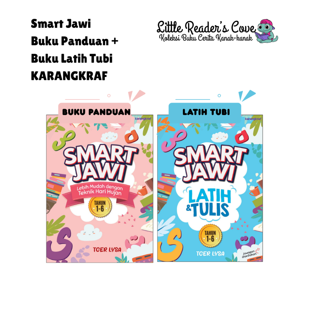 หนังสือ Karangkraf - คู่มือหนังสือ Jawi อัจฉริยะและฝึก Tubi (2026)