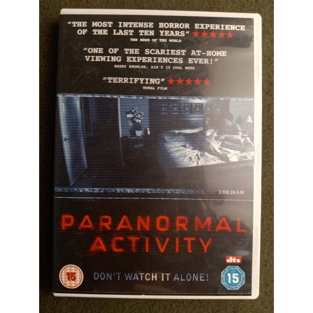 ดีวีดี PARANORMAL ACTIVITY
