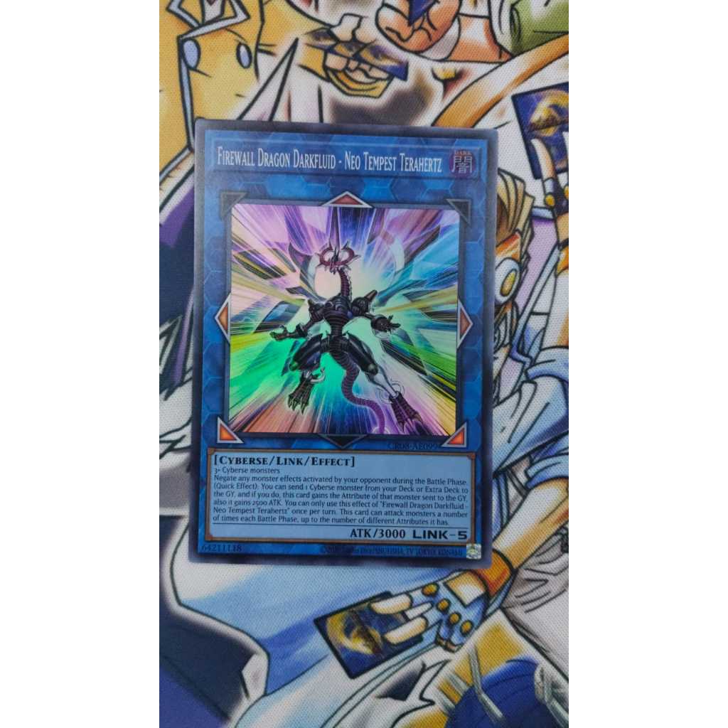 CR08-AE099 Firewall Dragon Darkfluid - Neo Tempest Terahertz (SR)