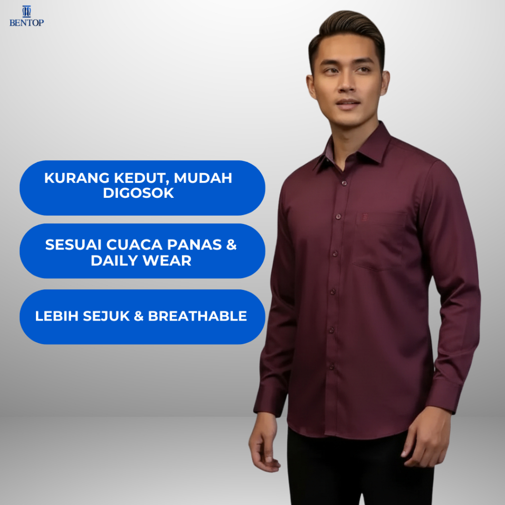 Bentop เสื้อแขนยาว Regular Fit