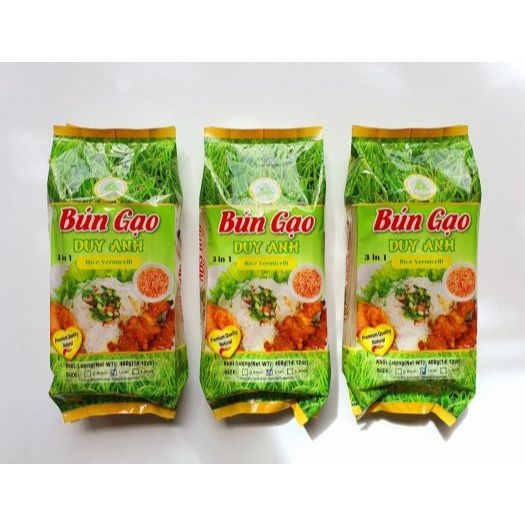 [ VIETNAM FOOD ] Bun Gao Duy Anh วุ้นเส้นข้าว 3 in 1 ผงข้าว ( 400g )