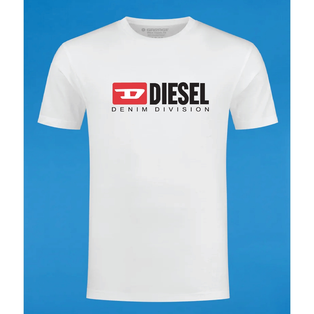 เสื้อยืด DIESEL JEANS สีขาว COTTON และ MICROFIBER