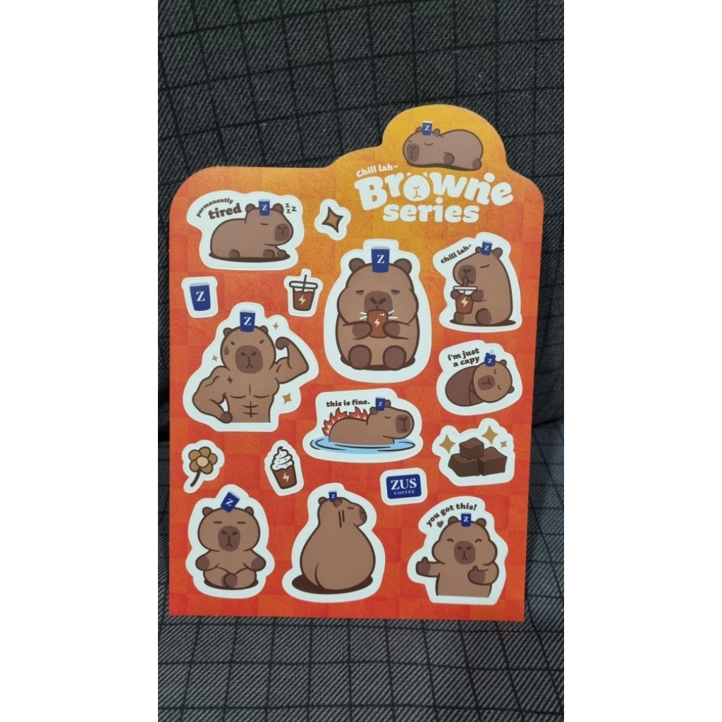 สติ๊กเกอร์ Zus/Beutea/KFC Limited Edition