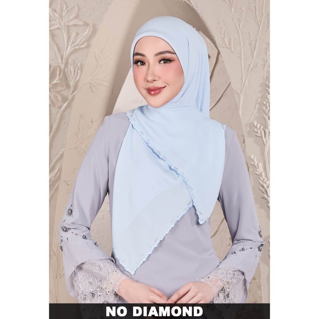 ARIANI SQUARE FYNE PLAIN EMBROIDERY