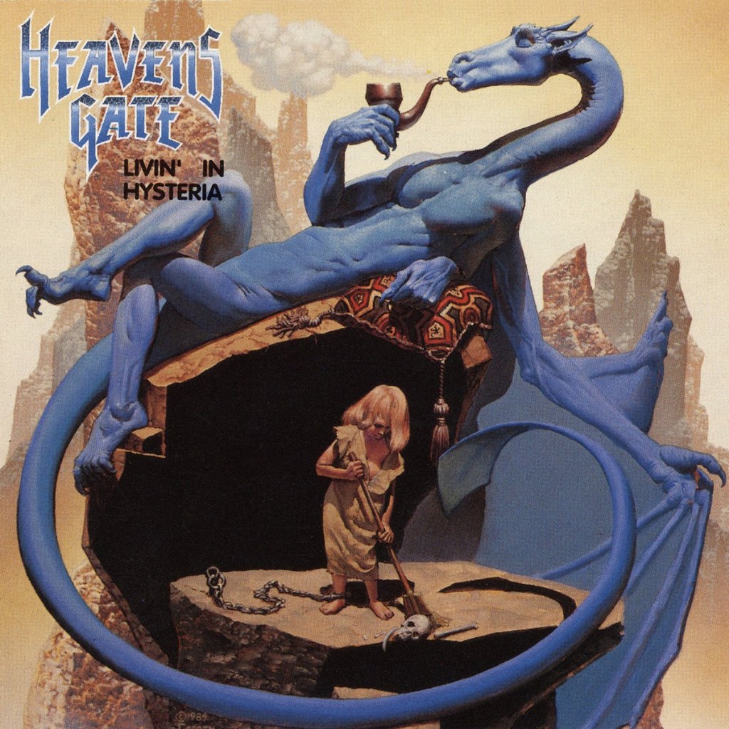 CD-R Heavens Gate - Livin ใน Hysteria (1991)