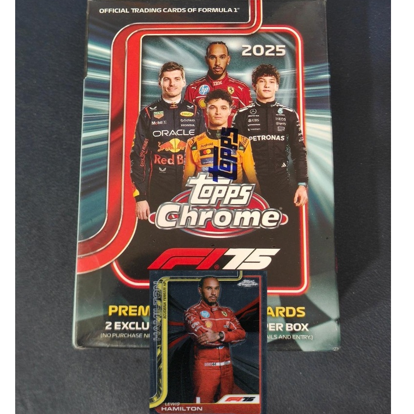 Topps F1 Chrome 2025 - Lewis Hamilton