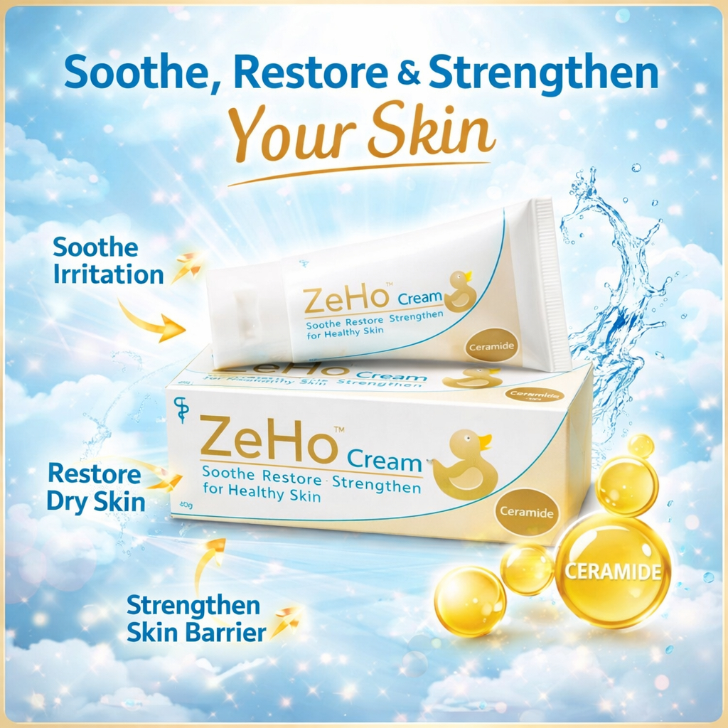 ZEHO CREAM 40G - CERAMIDE (CLEARANCE EXP:6.526)