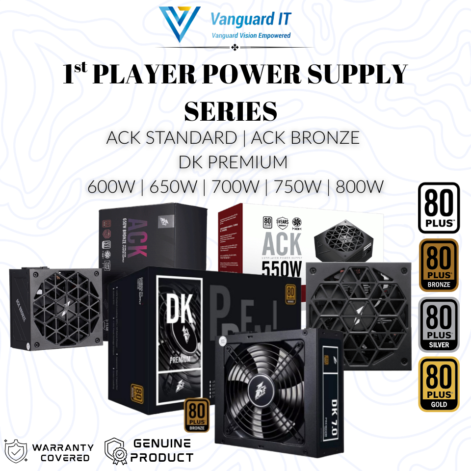 [ 1ST PLAYER POWER SUPPLY SERIES ] ACK STANDARD ACK BRONZE DK PREMIUM -READY