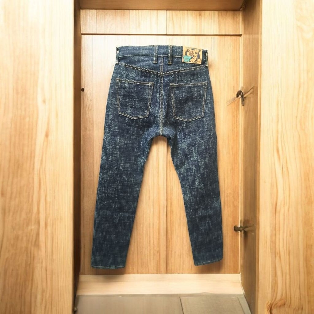 กางเกงยีนส์ Selvedge Slubby Denim 20oz Size 31