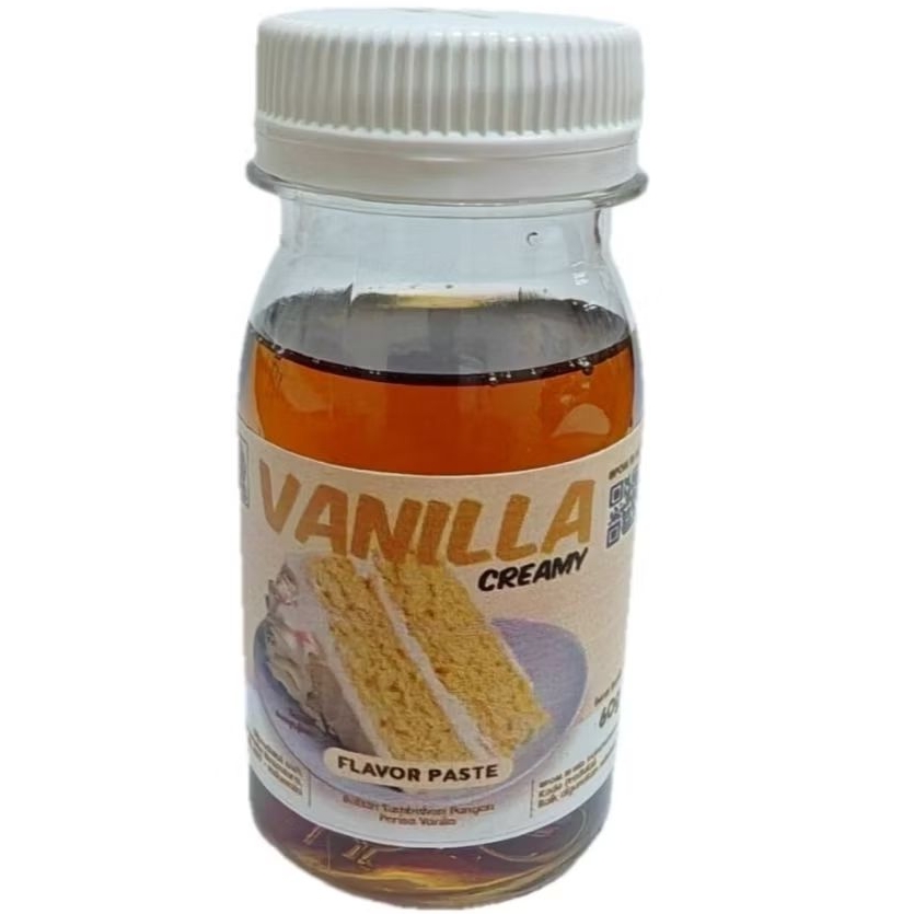 กระจายโดย MoHLER - 60 grm Vanilla Creamy Flavour Paste