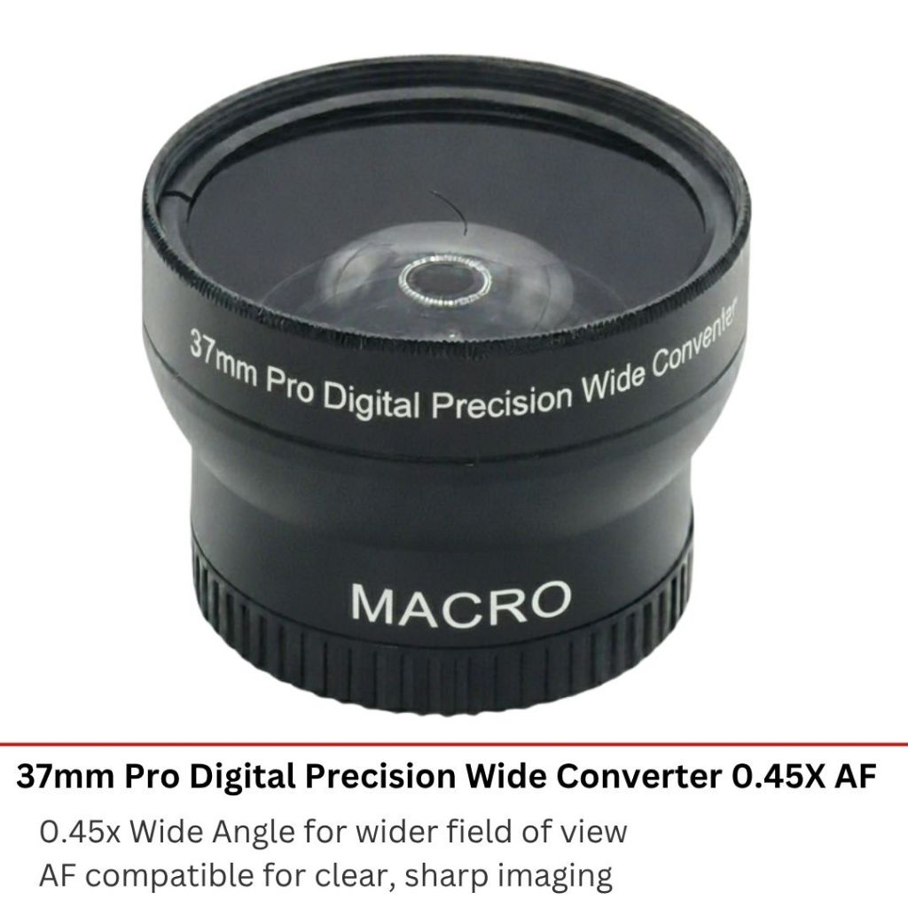 Macro 37 มม. Pro Digital Precision Wide Converter 0.45X AF