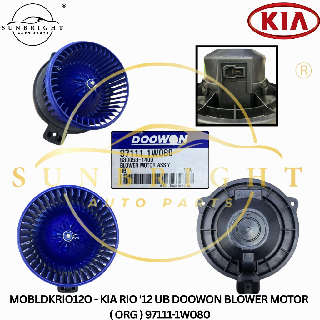 KIA RIO 12 UB DOOWON BLOWER MOTOR ( ORG ) 97111-1W080