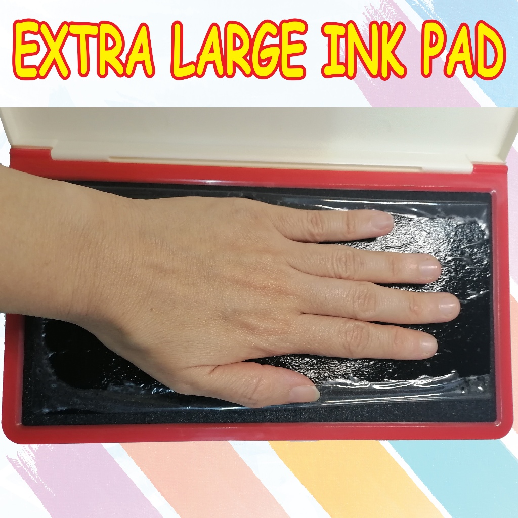 EXTRA LARGE INK PAD (สําหรับ LARGE WOODEN COP) 22x11cm