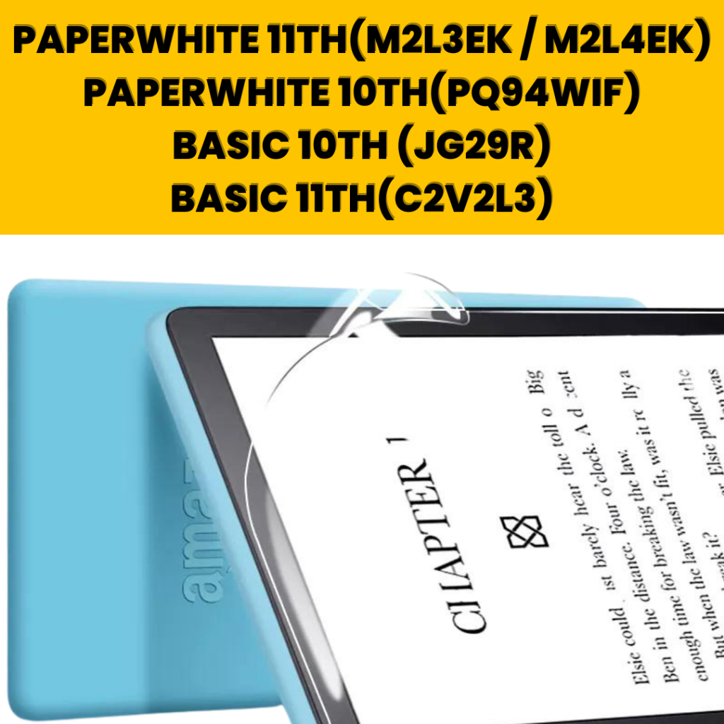 ฟิล์มกันรอยหน้าจอ Kindle ระดับพรีเมียม - Basic 10th (J9G29R) สําหรับเท่านั้น