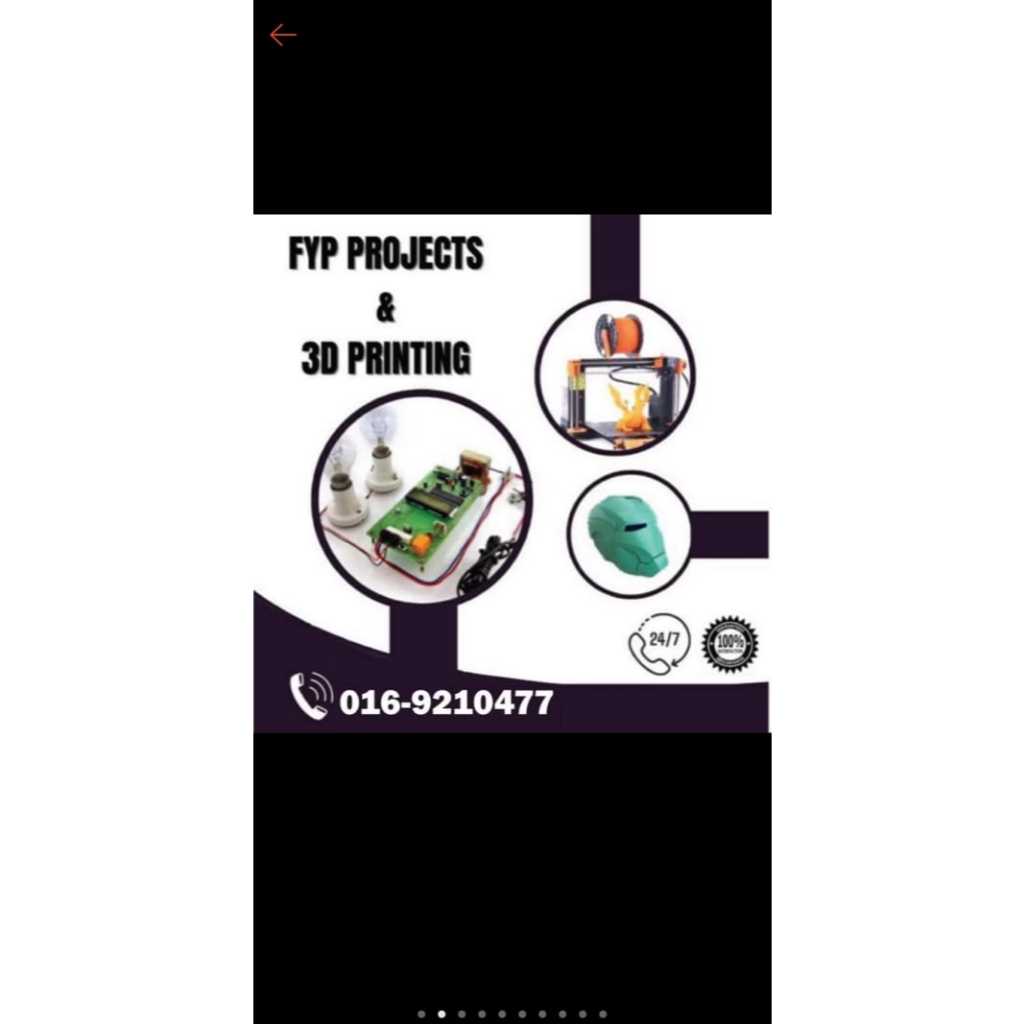 FYP โครงการ COACHING & 3D PRINTING SERVICE & CIRCUIT DESIGN