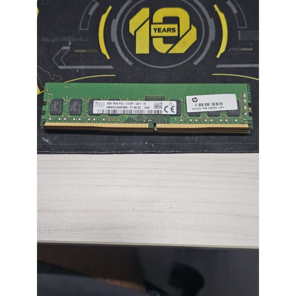 โมดูลหน่วยความจําเดสก์ท็อป SK Hynix 4GB DDR4 SDRAM (RAM)