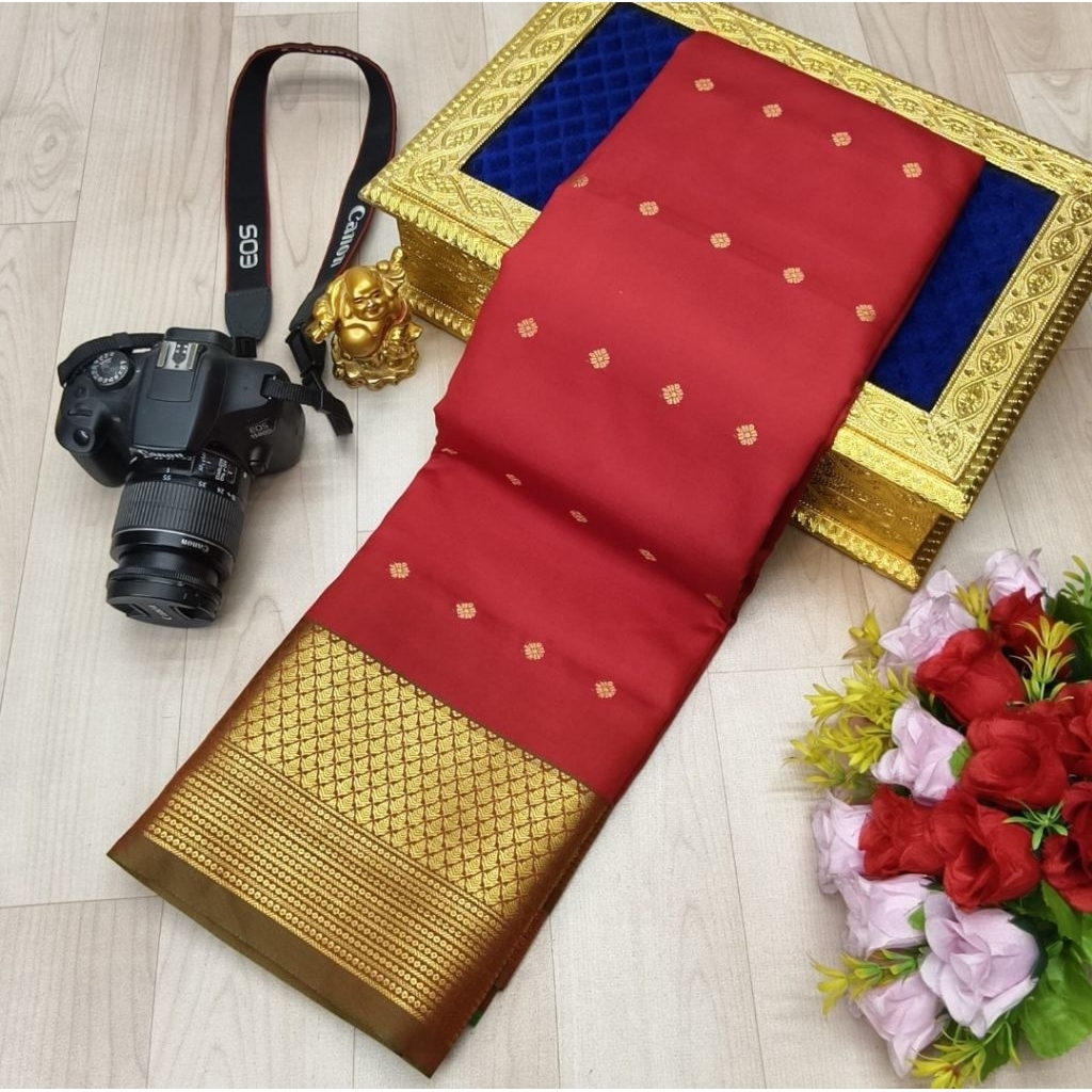 SHINING FUSION SOFT SILK SAREES