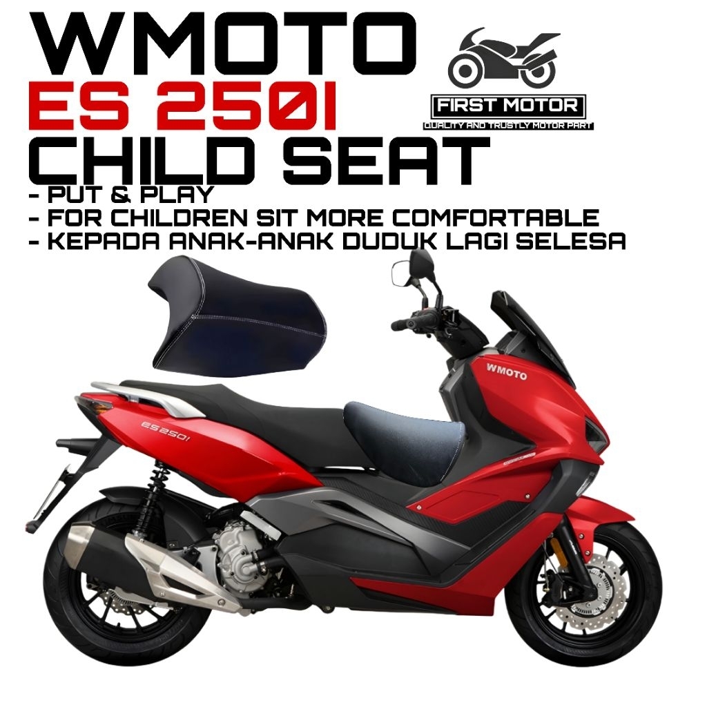 CHILD อุปกรณ์เสริมที่นั่ง WMOTO ES250I ES 250I ES 250 I อุปกรณ์เสริมที่นั่งที่นั่งอุปกรณ์เสริม