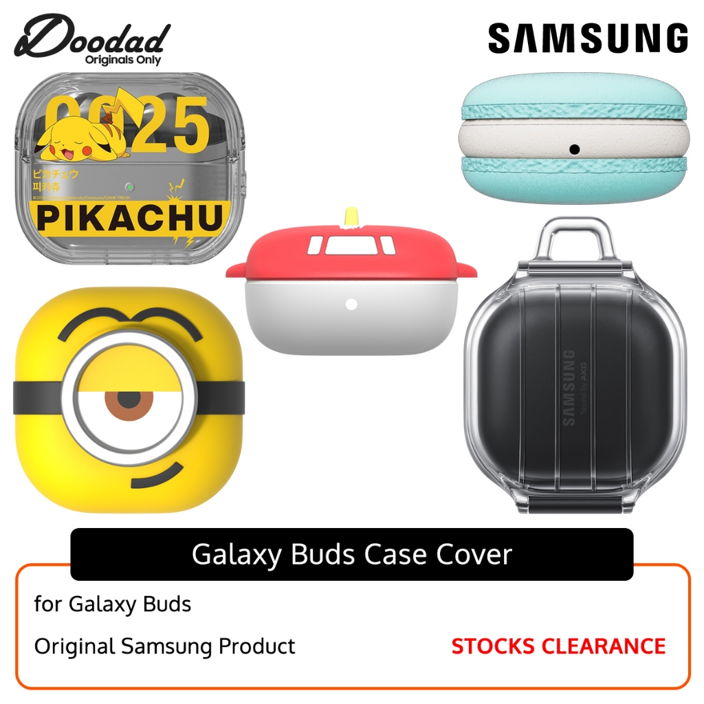 Samsung Galaxy Buds Live, FE, Buds PRO, Buds 2, Buds2 PRO, Buds 3, Buds3 PRO Cover Case Stocks Clear