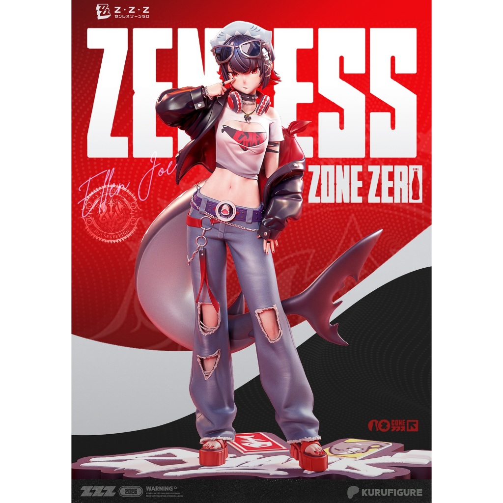 Kuru Figures Ellen Joe - Zenless Zone Zero 1/7 3D พิมพ์เรซิ่น GK รูป
