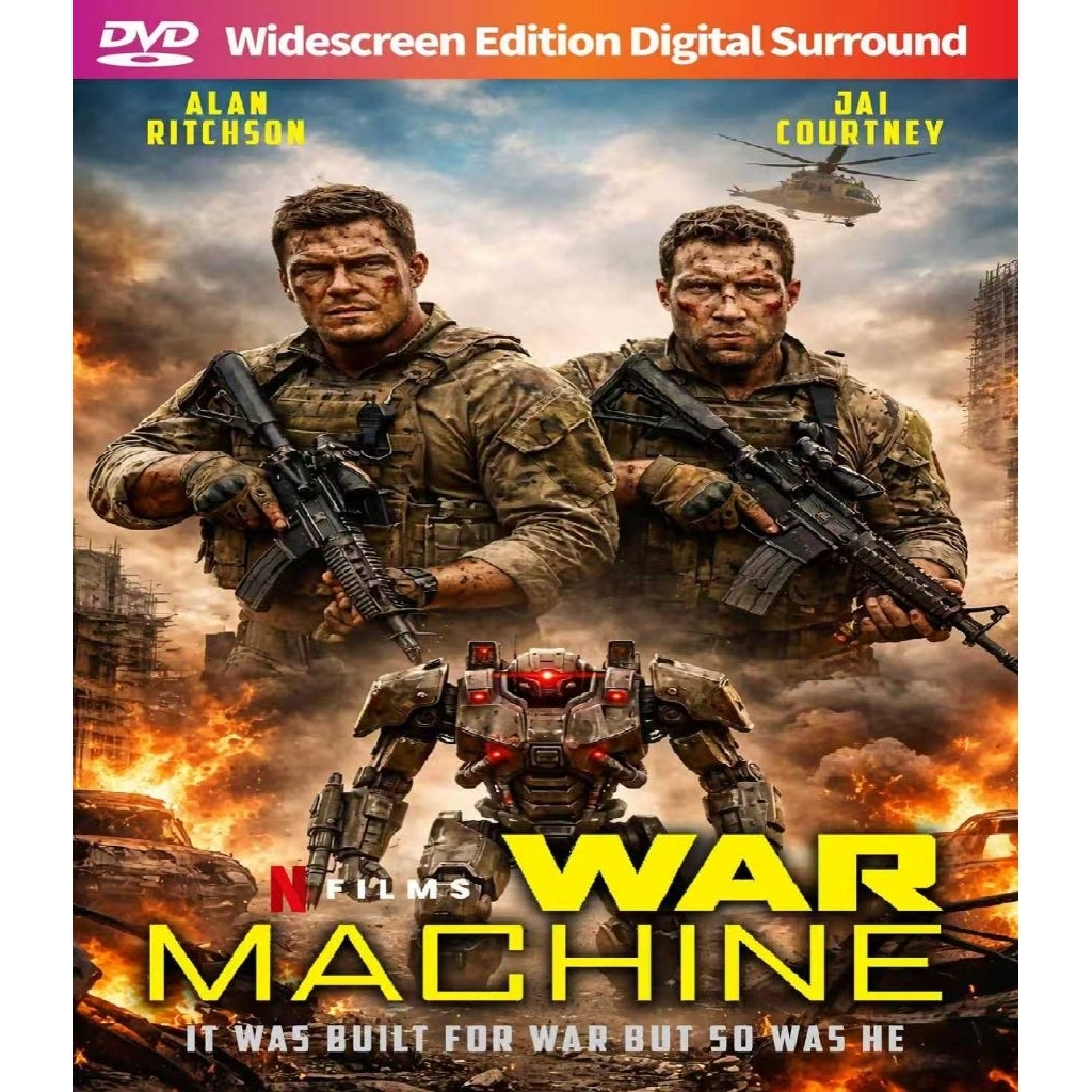 War Machine (2026) ดีวีดี