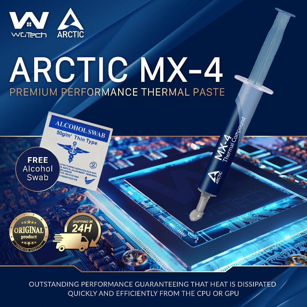 Arctic MX Series MX-4 จาระบีความร้อน CPU GPU 4g/8g/20g Thermal Compound