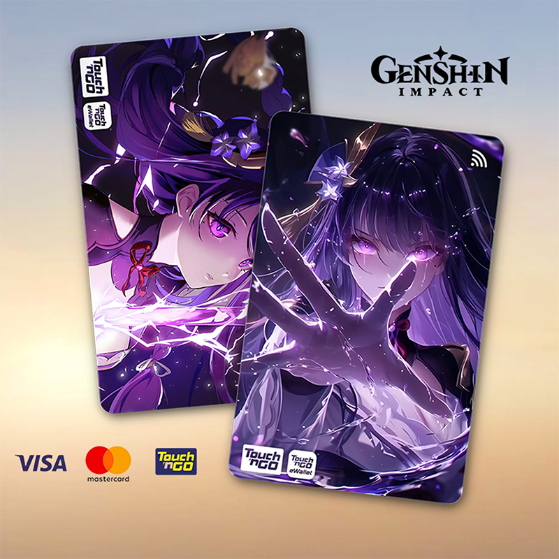 RAIDEN SHOGUN TNG - สัมผัส N GO สติ๊กเกอร์ SPIDERMAN CARD / ฝาครอบสติ๊กเกอร์ ATM, การ์ด TNG, การ์ด A