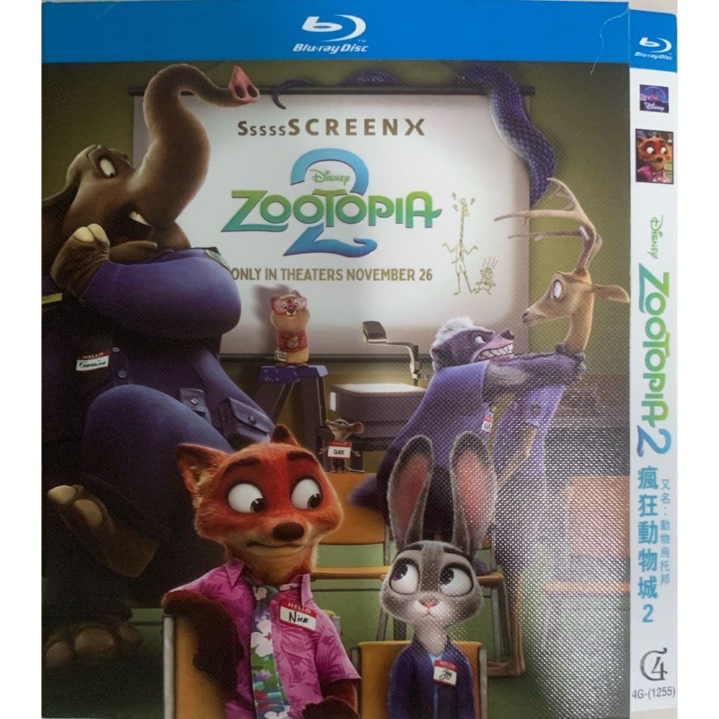 นําเข้า Blu-ray Zootopia 2 2025 PG 1h 48m