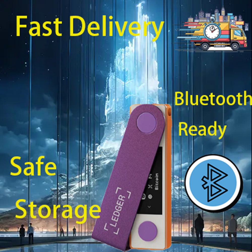 Ledger Nano X Hardware Wallet Secure Cold Wallet สําหรับ Bitcoin Ethereum