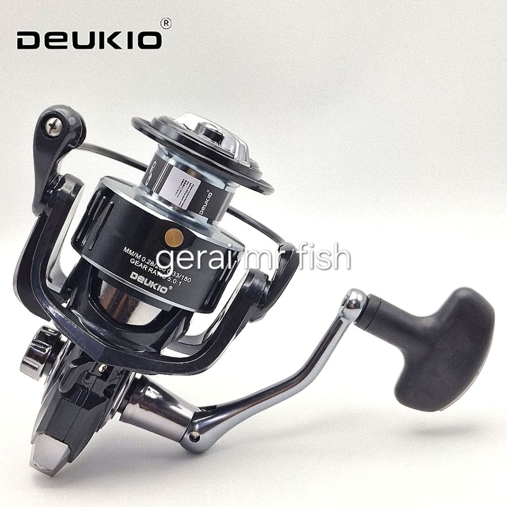 DEUKIO VK รอกตกปลาแบบหมุน (กันน้ํา)(3+1BB)